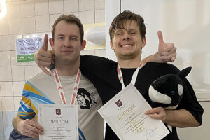 Наши — Чемпионы Москвы по акватлону!