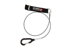 Лайнер с браслетом для фридайвинга OCTOPUS CLASSIC BLACK 100 см