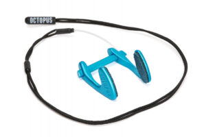 Зажим для носа OCTOPUS ALUMINIUM BLUE