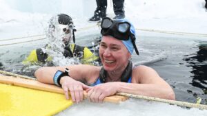 130 метров мирового рекорда подо льдом